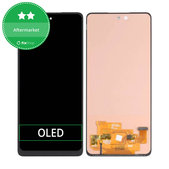 Schermo OLED per Samsung A52 4G A525F, Vetro touch senza cornice, pannello Small Size