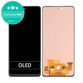 Schermo OLED per Samsung A52 4G A525F, Vetro touch senza cornice