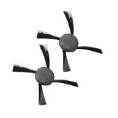 Spazzola laterale, 2 pz, Nero per Vorwerk Kobold VR100, Neato Botvac D3,D4, D5, D6, D7, D8, D9, D10