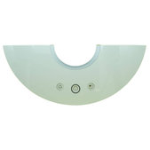Copertura del pannello di controllo, Bianca per Xiaomi Roborock S5