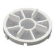 Filtro fine del motore della stazione di ricarica, Bianco per Dreame Bot L10s Pro Ultra Heat, L10s Ultra Gen2, L40 Ultra, Xiaomi Mi Robot Vacuum X10+