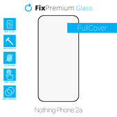 Vetro temperato FullCover per Nothing Phone (2a), FixPremium