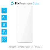 Vetro temperato per Xiaomi Redmi Note 15 Pro 4G, FixPremium