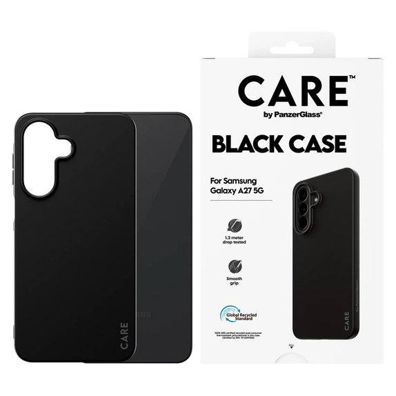 Custodia TPU per Samsung Galaxy A27, Nero, PanzerGlass