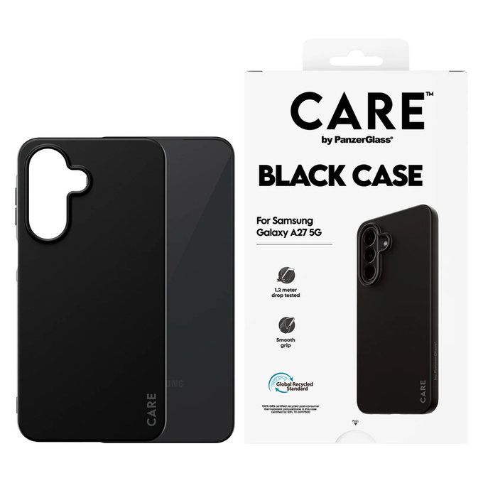 Custodia TPU per Samsung Galaxy A27, Nero, PanzerGlass