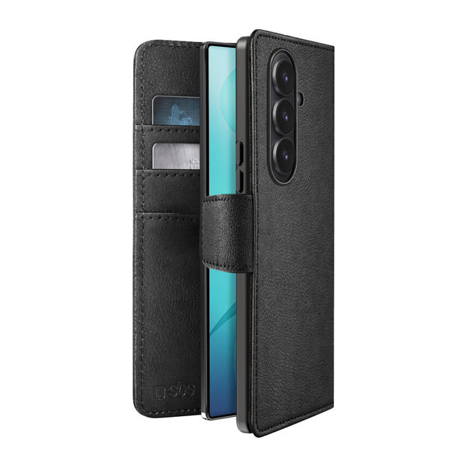 Custodia Wallet Stand per Samsung Galaxy Z Fold8 Ultra, Nero, SBS