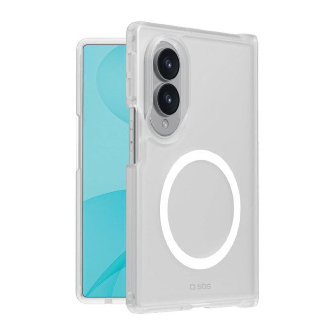 Custodia Haze Mag per Samsung Galaxy Z Fold8, Trasparente, SBS