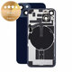 Vetro scocca posteriore per iPhone 14, Midnight, Pulled A