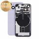 Vetro scocca posteriore per iPhone 14, Purple, Pulled A