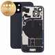 Vetro scocca posteriore per iPhone 15, Black, Pulled A