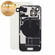 Vetro scocca posteriore per iPhone 15, Yellow, Pulled A