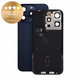 Vetro scocca posteriore per iPhone 15 Pro, Blue Titanium, Pulled A