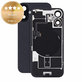 Vetro scocca posteriore per iPhone 16, Black, Pulled A