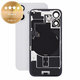 Vetro scocca posteriore per iPhone 16, White, Pulled A