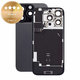 Vetro scocca posteriore per iPhone 16 Pro, Black Titanium, Pulled A