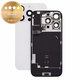 Vetro scocca posteriore per iPhone 16 Pro, White Titanium, Pulled A