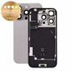 Vetro scocca posteriore per iPhone 16 Pro, Natural Titanium, Pulled A