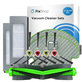 Set di ricambio per iRobot Roomba Combo 1138, Ecovacs Deebot Ozmo 930 (1x Spazzola principale, 2x Filtri, 2 coppie di spazzole laterali, 2x Panni per mocio)