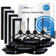 Set di ricambio per Rowenta X-Plorer S75s (2x Spazzole principali, 4x Filtri, 4x Spazzole laterali)