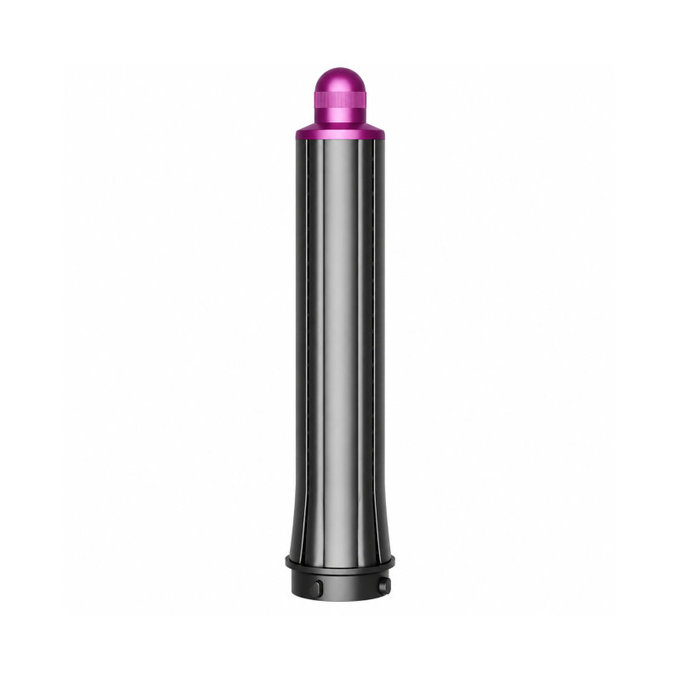 Cono lungo per ricci per Dyson Airwrap HS01, HS05, 30 mm, Nickel / Fuchsia