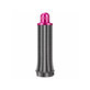 Cono corto per ricci per Dyson Airwrap HS01, HS05, 30 mm, Nickel / Fuchsia