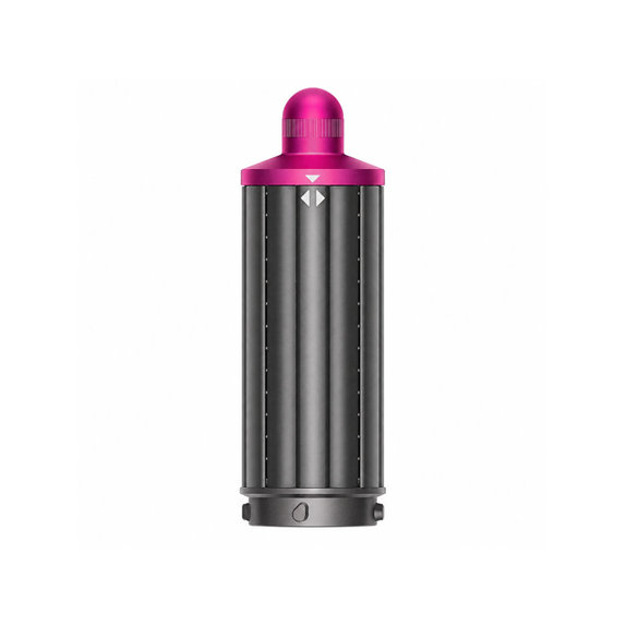 Cono corto per ricci per Dyson Airwrap HS01, HS05, 40 mm, Nickel / Fuchsia