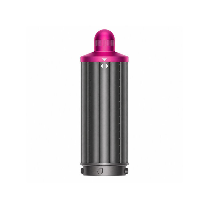 Cono corto per ricci per Dyson Airwrap HS01, HS05, 40 mm, Nickel / Fuchsia