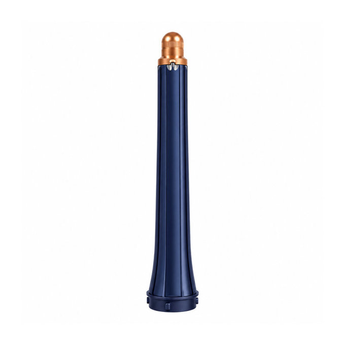 Cono lungo per ricci per Dyson Airwrap HS01, HS05, 20 mm, Prussian Blue / Rich Copper