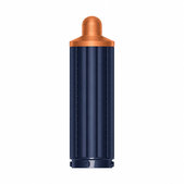 Cono corto per ricci per Dyson Airwrap HS01, HS05, 40 mm, Prussian Blue / Rich Copper