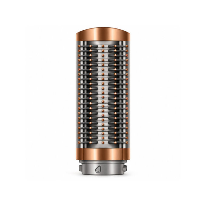 Spazzola lisciante rigida piccola per Dyson Airwrap HS01, HS05, HS08, Nickel / Copper