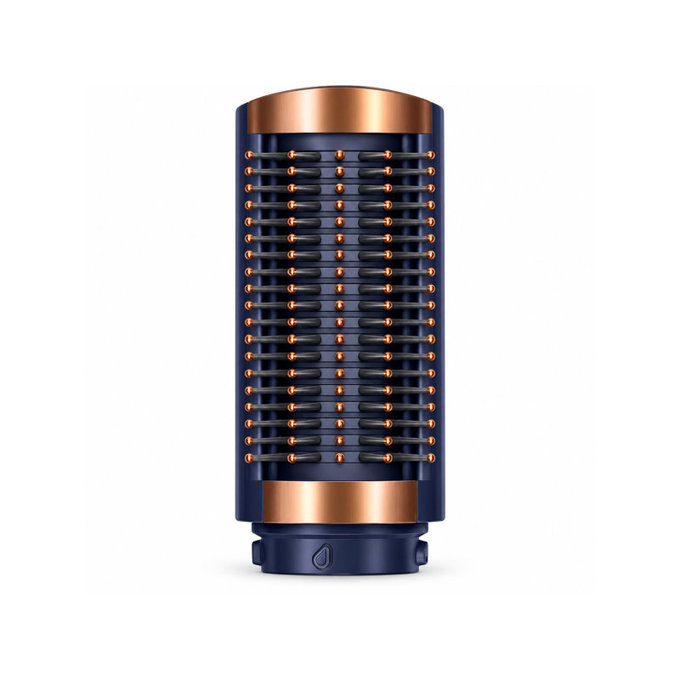 Spazzola lisciante rigida piccola per Dyson Airwrap HS01, HS05, HS08, Prussian Blue / Rich Copper