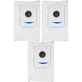 Sacchetto per aspirapolvere, 3 pz., Carbone attivo per Ecovacs Deebot X2-series, X5-series