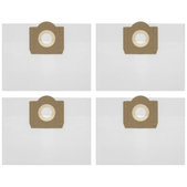 Sacchetto per aspirapolvere, 4 pz., Tessuto non tessuto per Kärcher MV 3, WD 3, WD 3.000-series, A-series, SE-series
