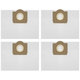 Sacchetto per aspirapolvere, 4 pz., Tessuto non tessuto per Kärcher MV 3, WD 3, WD 3.000-series, A-series, SE-series