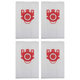 Sacchetto per aspirapolvere, 4 pz. per Miele Compact C1, Compact C2, Complete C1, S4, S6, S 241 - S 799