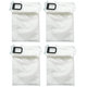 Sacchetto per aspirapolvere, 4 pz. per Vorwerk Kobold VK135, VK136