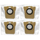 Sacchetto per aspirapolvere, 4 pz. per Xiaomi Dreame L20 Ultra, X20 Pro, X20 Pro Plus