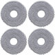 Panno lavapavimenti, 4 pz. per Xiaomi Roborock Qrevo Curv, Qrevo Edge
