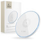 Caricatore wireless QI15W-C1 15W, bianca, Tech-Protect