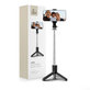 Selfie stick con treppiede L02S, nera, Tech-Protect