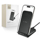Caricatore wireless QI15W-S2 15W, nera, Tech-Protect
