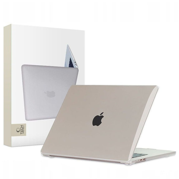 Custodia Smartshell per MacBook Air 15 M2-M5 2023-2026, Crystal Clear, Tech-Protect