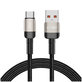 Cavo Ultraboost Evo USB-C Cable 100W/5A 200cm, Titanium, Tech-Protect