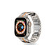 Cinturino Stainless Line per Apple Watch 8 / 9 / 10 / 11 / SE / Ultra (44 / 45 / 46 / 49 mm), Titanium/Orange, Tech-Protect