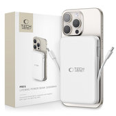 Power bank PB31 Lifemag MagSafe 10000mAh, bianca, Tech-Protect