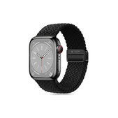 Cinturino Nylonmag per Apple Watch 8 / 9 / 10 / 11 / SE / Ultra (44 / 45 / 46 / 49 mm), nera, Tech-Protect