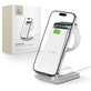 Caricatore wireless QI15W-A36 3IN1 for Apple, bianca, Tech-Protect