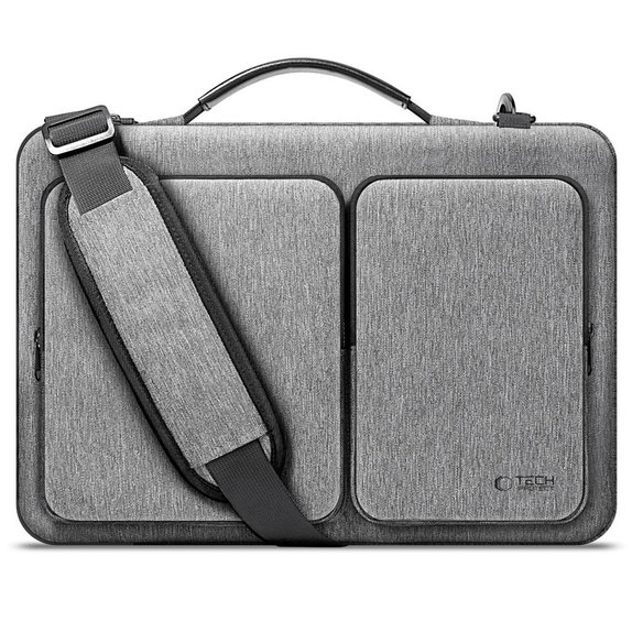 Custodia per laptop Defender Bag 13-14, Crayon Grey, Tech-Protect