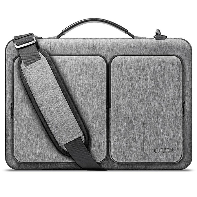 Custodia per laptop Defender Bag 13-14, Crayon Grey, Tech-Protect