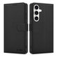 Custodia Wallet per Samsung S25, nera, Tech-Protect